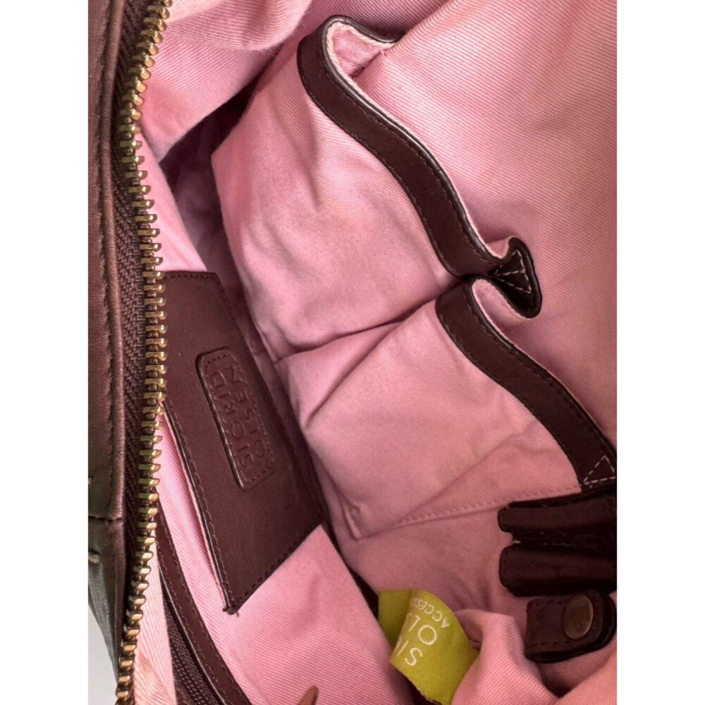 SIGRID OLSEN Hobo Bag Leather Dark Chocolate Brown - Picture 10 of 10